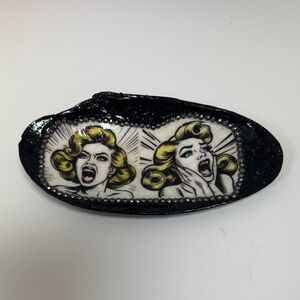 Pop Art Scream Mixed Media Tray